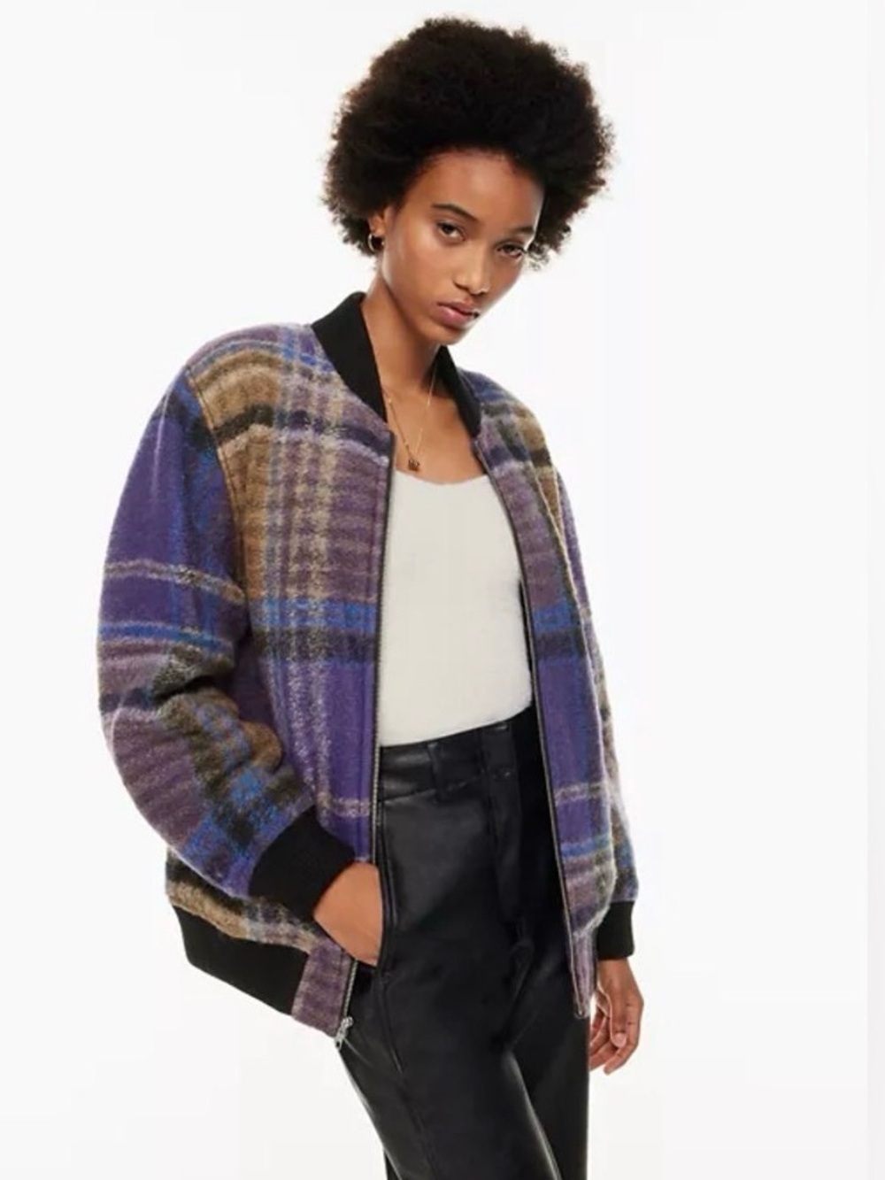 Aritzia Stable Bomber Jacket
